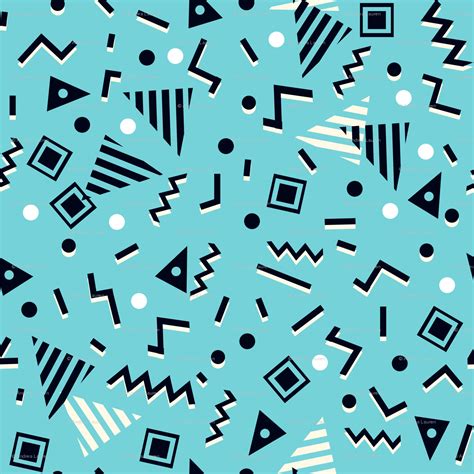 90s Pattern | Memphis design pattern, 90s wallpaper, 90s pattern