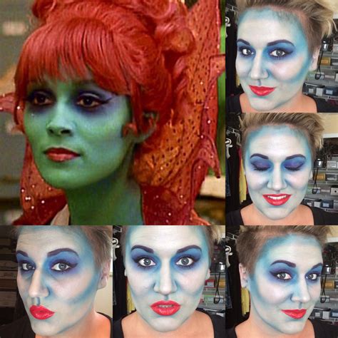 Beetlejuice-inspired Miss Argentina makeup with a twist