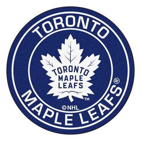 NHL - Toronto Maple Leafs Roundel Mat 27" diameter | Toronto maple leafs wallpaper, Toronto ...