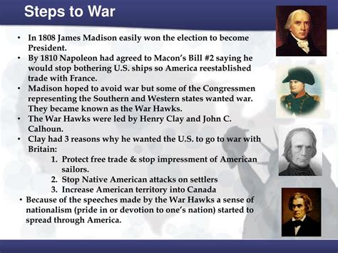 PPT - James Madison The War of 1812 PowerPoint Presentation, free ...