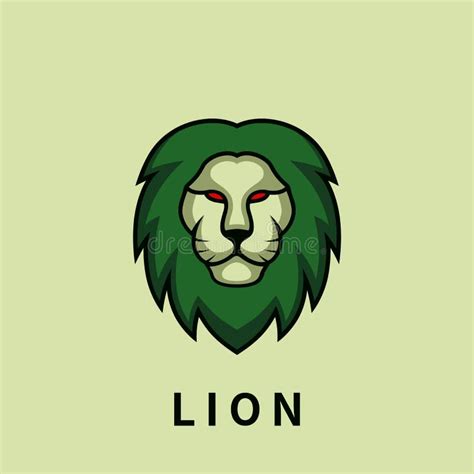 Lion Gaming Esports Logo Design Stock Vector - Illustration of mammal, logo: 232405554