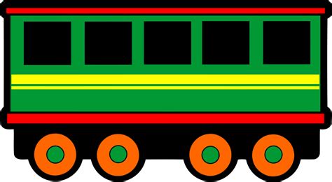 Rail Transport Passenger Car Train Classic Clip Art - Train Wagon Clipart - Png Download - Full ...