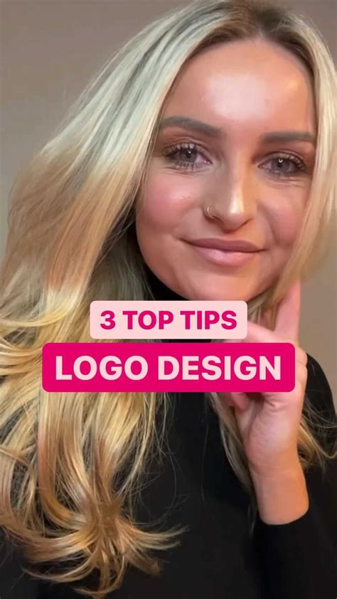 kristy.thepinkpony on Instagram: My 3 top tips for logo design when branding ⭐️ #logodesign # ...