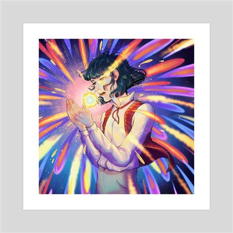 You, Who Swallowed a Falling Star, an art print by Damien - INPRNT