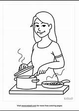 Free Stove Coloring Page  Printables Kidadl sketch template