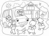 Like Going To School sketch template