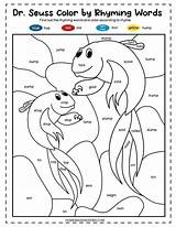 Dr Seuss Rhyming Coloring Pages » Homemade Heather sketch template