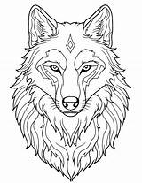 50 Wolf Coloring Pages Printable Sheets sketch template