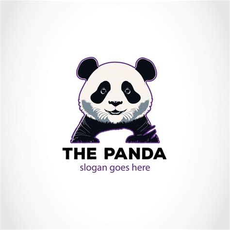 Premium Vector | The panda vector illustration or vector logo