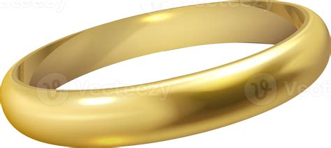 Gold wedding ring 11356631 PNG