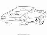 Nice Car Coloring Pages sketch template