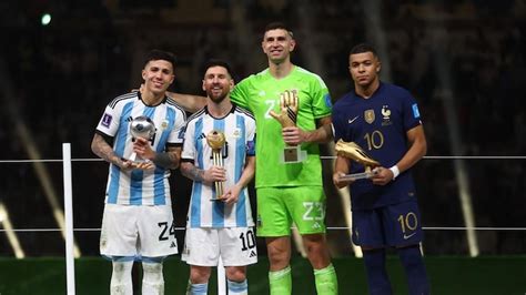 Lionel Messi to Kylian Mbappe: Who won Golden Boot, Golden Ball and ...