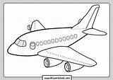 Airplane Coloring Pages sketch template
