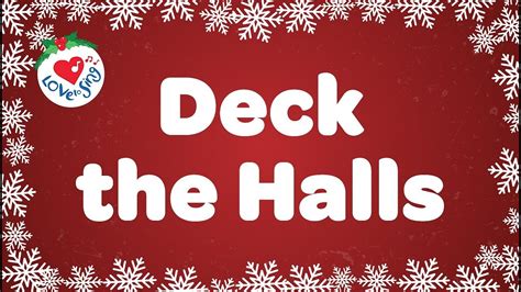 Deck The Halls Lyrics