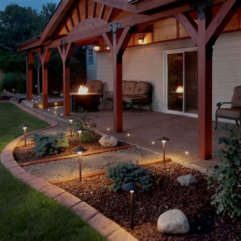 LED Concrete Light Kit: PAVERDOT Light Kit with 10 Ft Cables by DEKOR | Outdoor patio decor ...