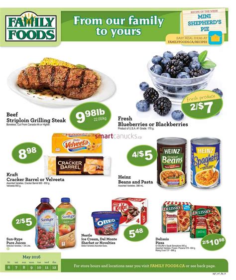 Family Foods Flyer May 6 to 12