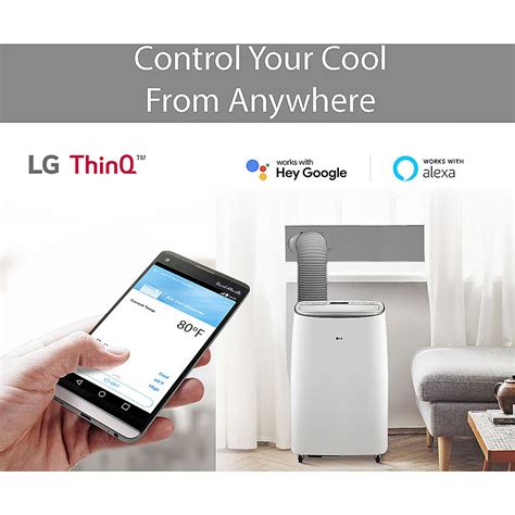 LG 501 Sq. Ft. Smart Portable Air Conditioner White LP1419IVSM - Best Buy