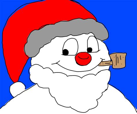 frosty the santa claus - Drawception