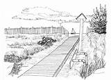 Boardwalk Coloring Pages sketch template