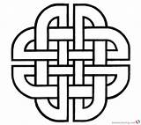 Celtic Knotwork Coloring Pages sketch template