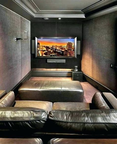 Modelos de Salas 2019 | Small home theaters, Home cinema room, Small ...