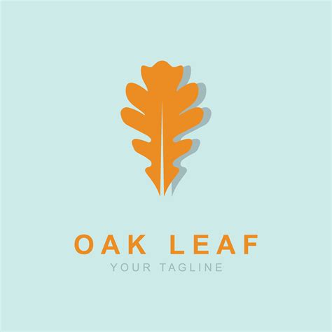 Oak leaf logo design template 26265067 Vector Art at Vecteezy