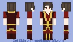 Firebender skin | Avatar Minecraft Skin