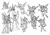 Free Printable Disney Tinkerbell Coloring Pages sketch template