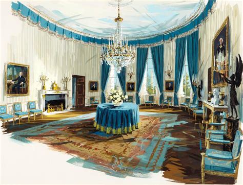 The White House Blue Room – All Artifacts – The John F. Kennedy ...