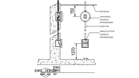 Fire resistance detail defined in this AutoCAD drawing file. Download this 2d AutoCAD drawing ...