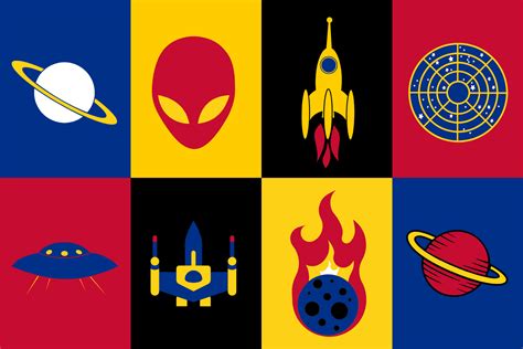 8 New Sci-Fi Symbols - Flag Creator