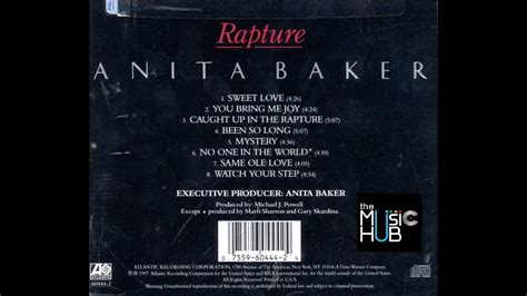 ANITA BAKER ☊ Rapture [full cd] - YouTube