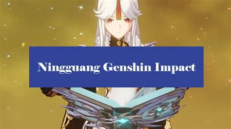 Best Ningguang Build 2024: Weapons, Artifacts [Genshin Impact] - Zathong