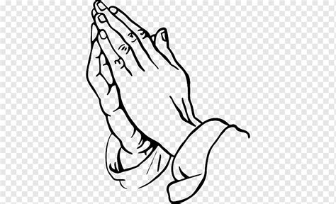 Praying Hands Drawing Prayer, Hand, white, mammal, face png | PNGWing