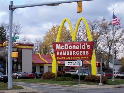 Then and now: McDonald's with classic sign in Richmond, Indiana - Down ...