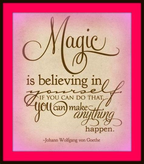 I Believe In Magic Quotes. QuotesGram