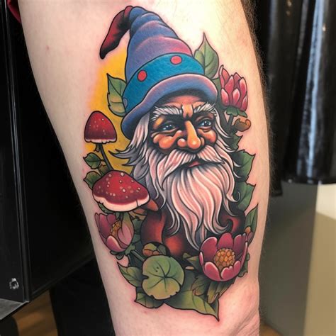 59 Gnome Tattoo Ideas - TattooClue.com