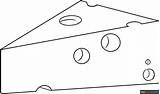 Cheese Coloring Page  Easy Drawing Guides sketch template