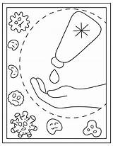 Germs Printable 16 Coloring Pages  Etsyde sketch template