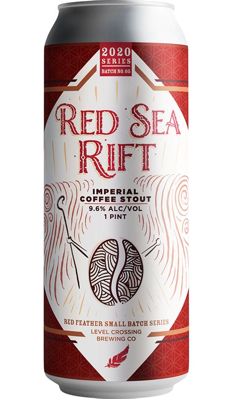 Red Sea Rift Imperial Coffee Stout - Level Crossing Brewing Co