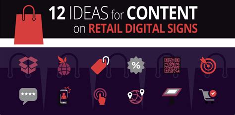 12 Ideas for Digital Retail Signs | Free Infographic | Visix