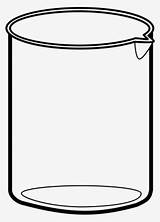 Science Beaker Coloring Pages Sketch Page sketch template