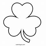 Shamrock Coloring Pages Free Printable PDF sketch template