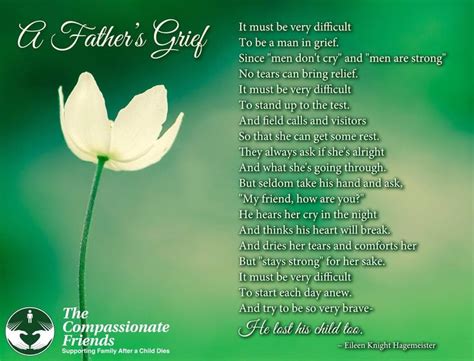 A Father's Grief | Losing a child quotes, Child support quotes, Grief support