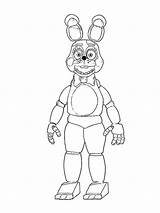 Drawing Of Toy Bonnie coloring Page  Download Print Or Color Online sketch template