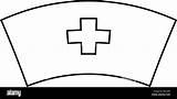 Nurse Hat Coloring Pages sketch template
