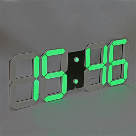 3D Digital LED Wall Clock Large Countdown Count Up Timer with Remote ...