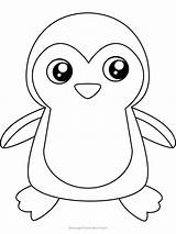 Free Printable Penguin Template  coloring Pages sketch template