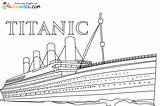 Titanic Cool2bkids Ausmalbilder Ausdrucken Rms Schiff Pintar Colorier  sketch template