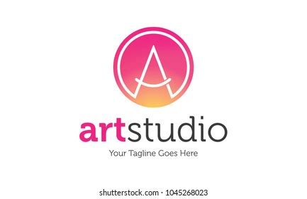 Art Studio Logo Stock Vector (Royalty Free) 1045268023 | Shutterstock